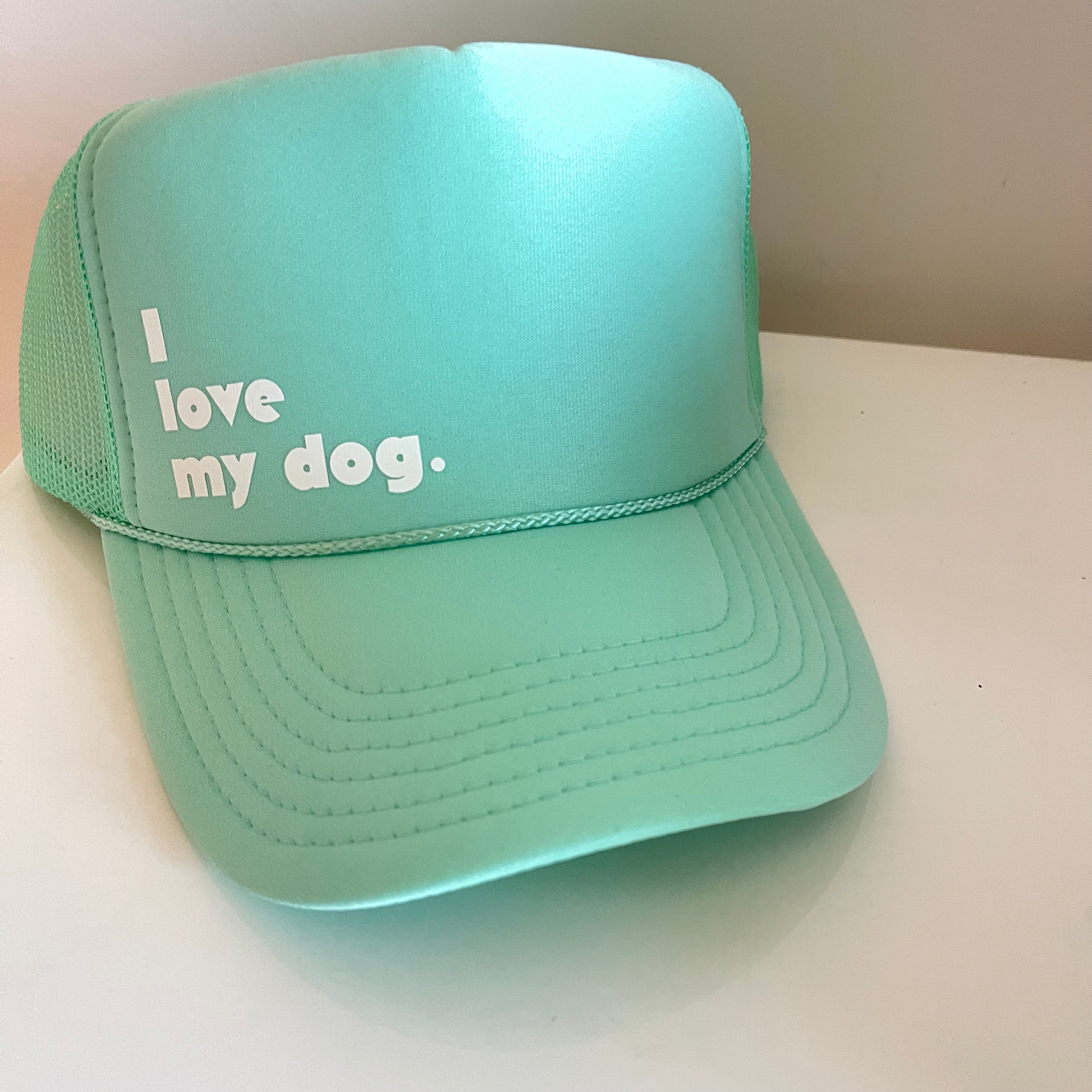 I love my dog hat best sale