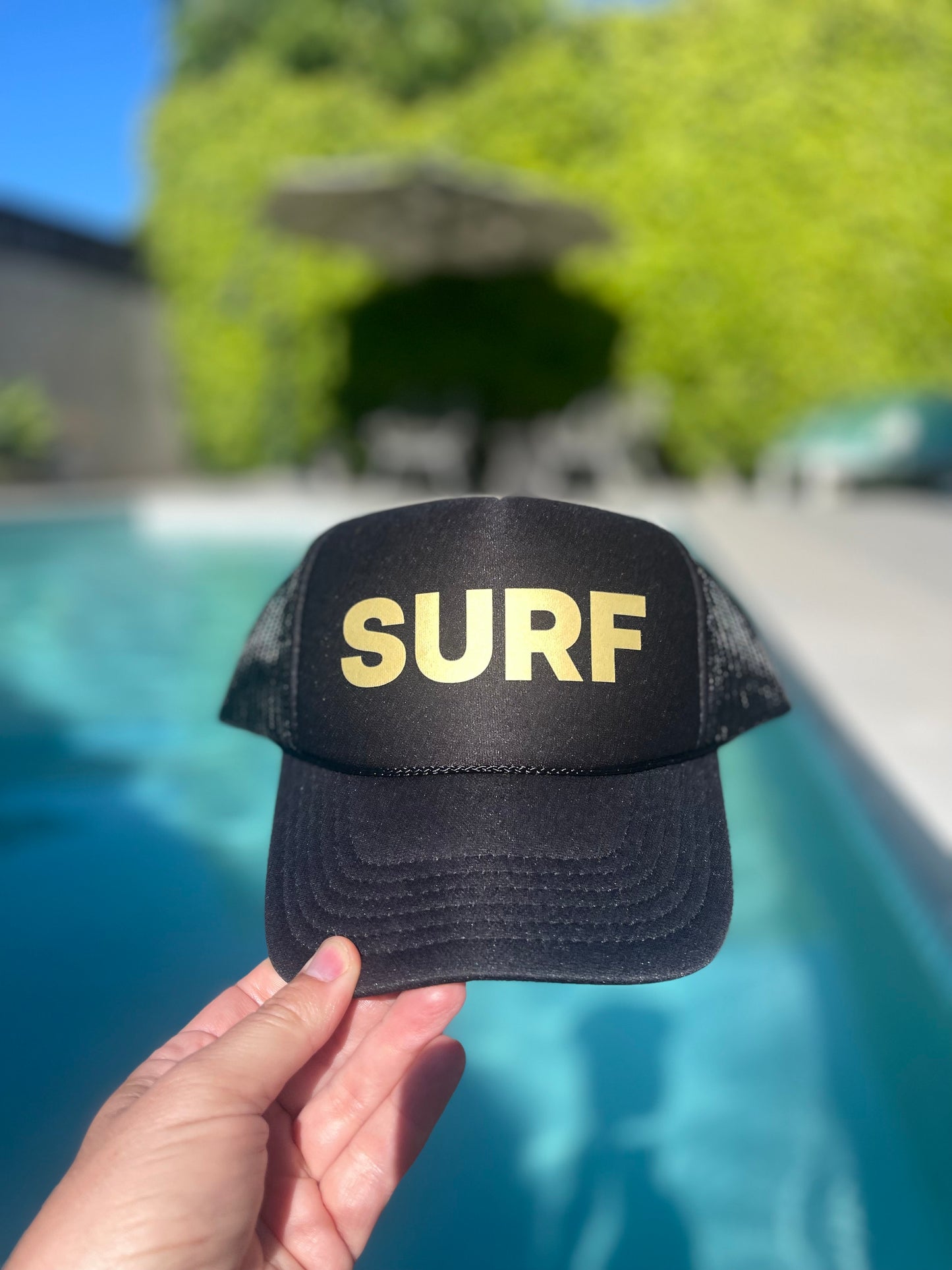 SURF (new font in GOLD)